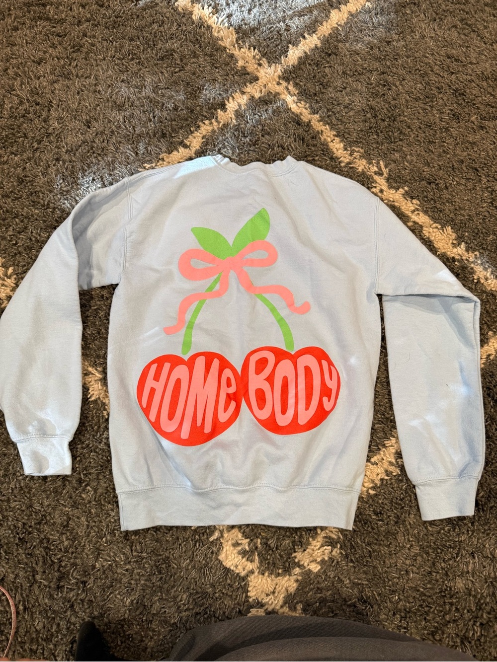 Staykation sweatshirt size small EUC